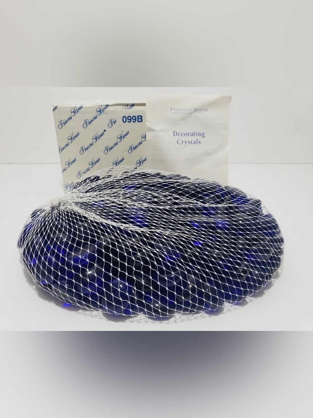 🆕 Princess House Heritage Decorating Crystals # 099B Vintage - Blue Crystals